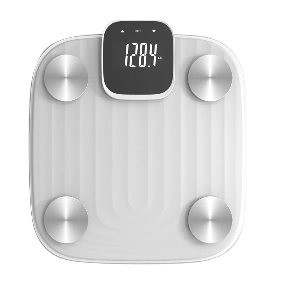 Digital Tempered Glass Bathroom Scale with Extra Large Display